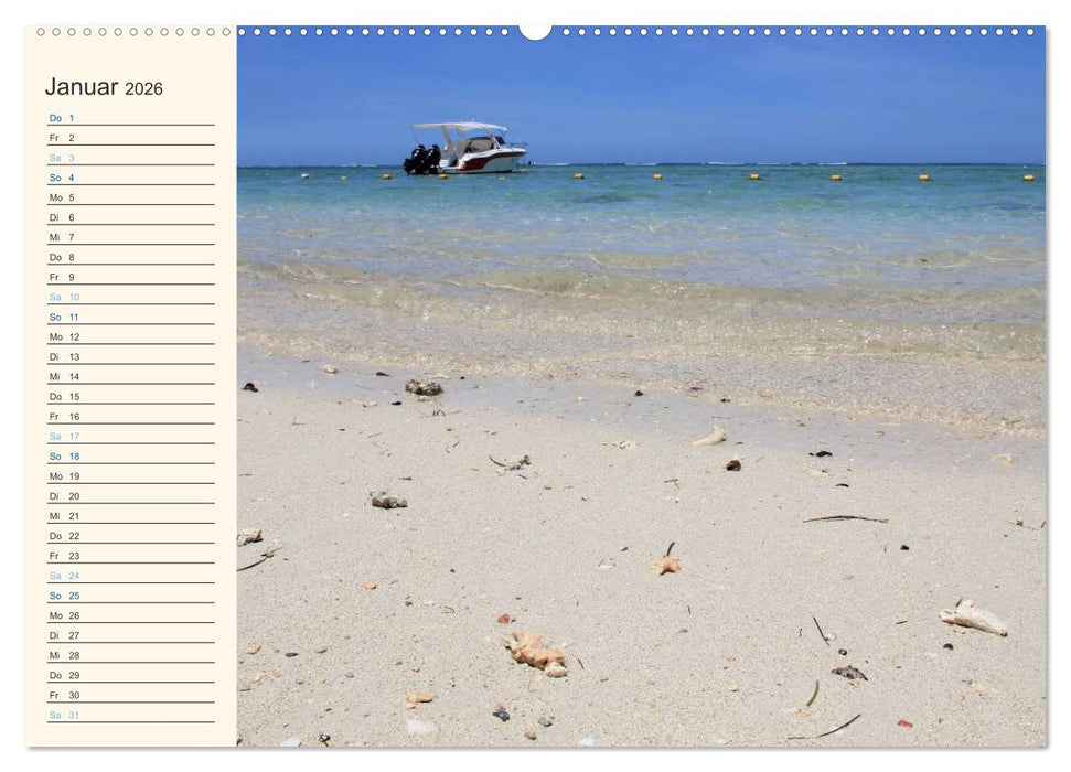 Mauritius - traumhaft und unvergesslich (CALVENDO Wandkalender 2026)