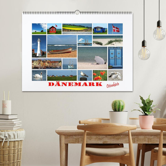 Dänemark - Ostseeküste (CALVENDO Wandkalender 2026)
