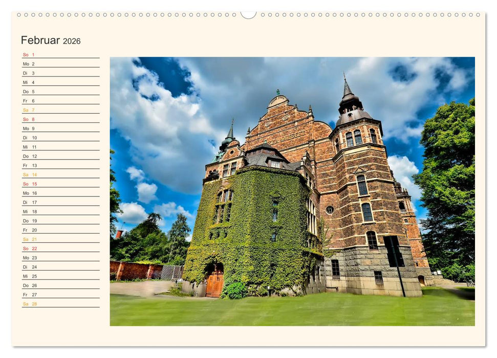 Stockholm - Venedig des Nordens (CALVENDO Premium Wandkalender 2026)