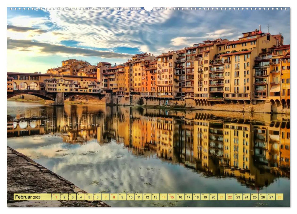 Bühne frei für die Toskana (CALVENDO Premium Wandkalender 2026)