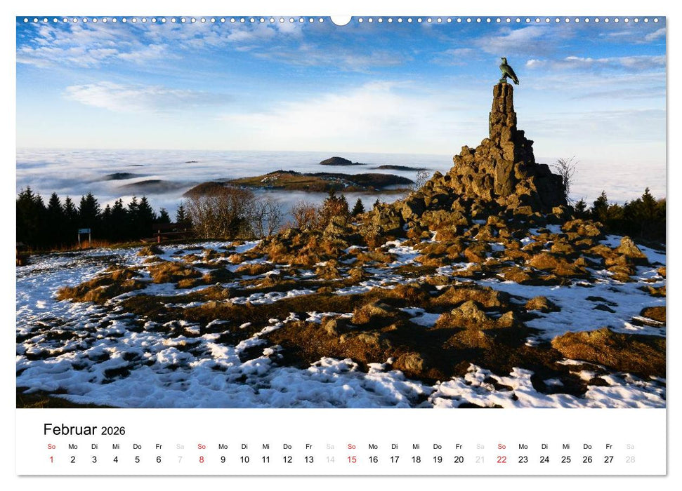Naturerlebnis im Biosphärenreservat Rhön (CALVENDO Premium Wandkalender 2026)