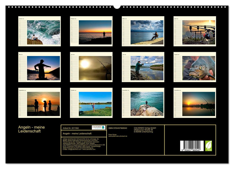 Angeln - meine Leidenschaft (CALVENDO Premium Wandkalender 2026)