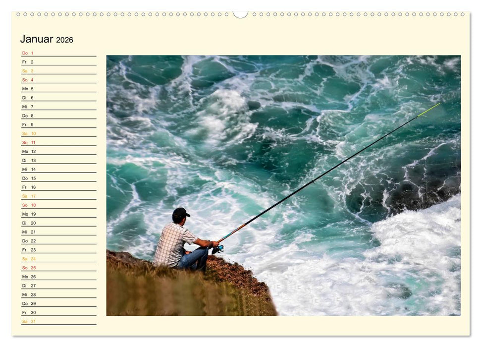 Angeln - meine Leidenschaft (CALVENDO Premium Wandkalender 2026)