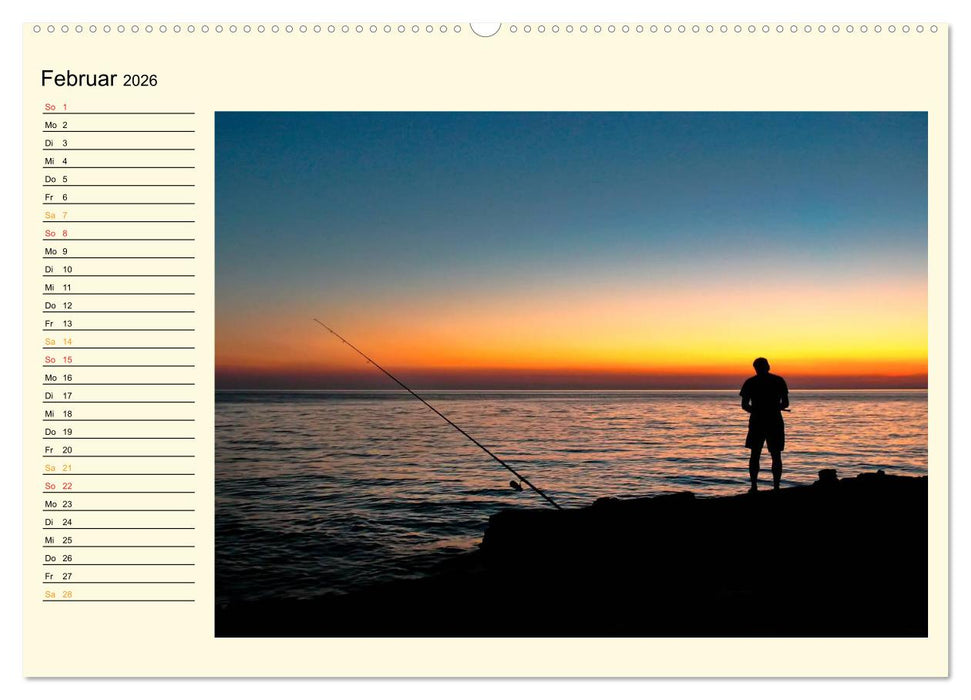 Angeln - meine Leidenschaft (CALVENDO Premium Wandkalender 2026)