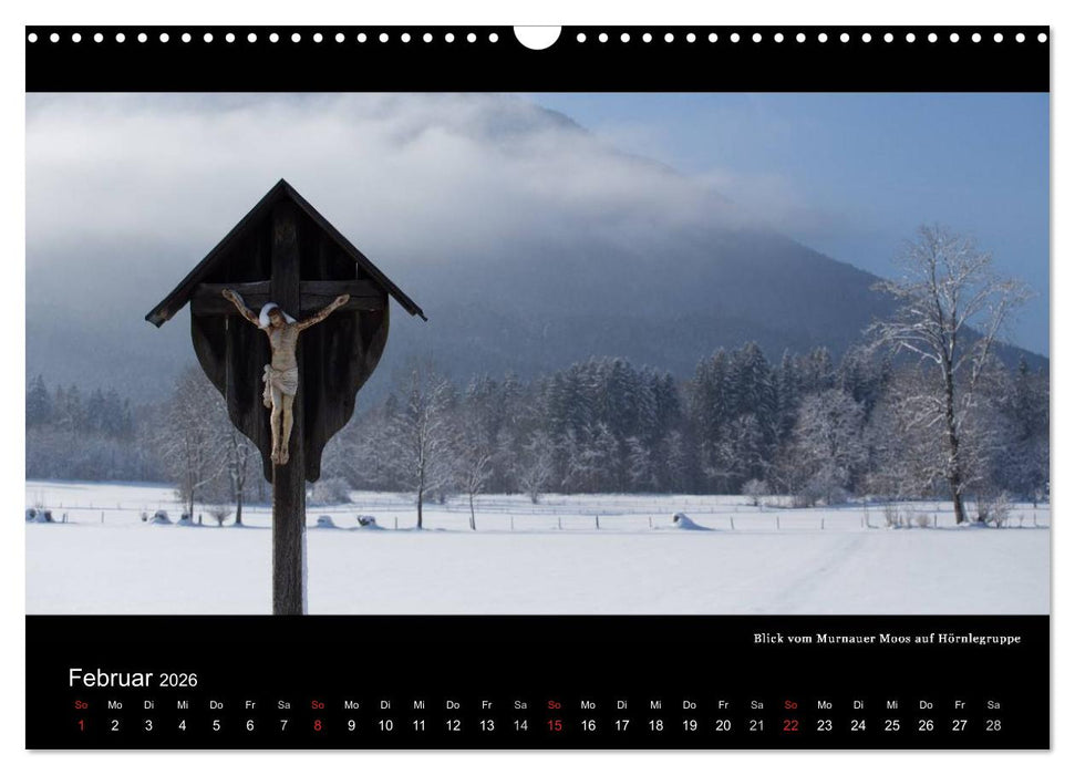 Unterwegs auf dem Maximiliansweg (CALVENDO Wandkalender 2026)