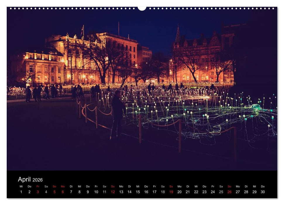 EDINBURGH. Blick. Licht. Wetter. (CALVENDO Wandkalender 2026)