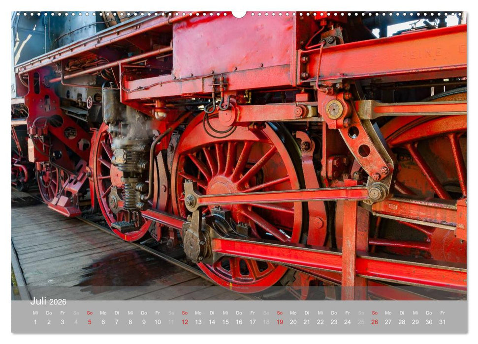 Für Liebhaber des Dampfes (CALVENDO Premium Wandkalender 2026)