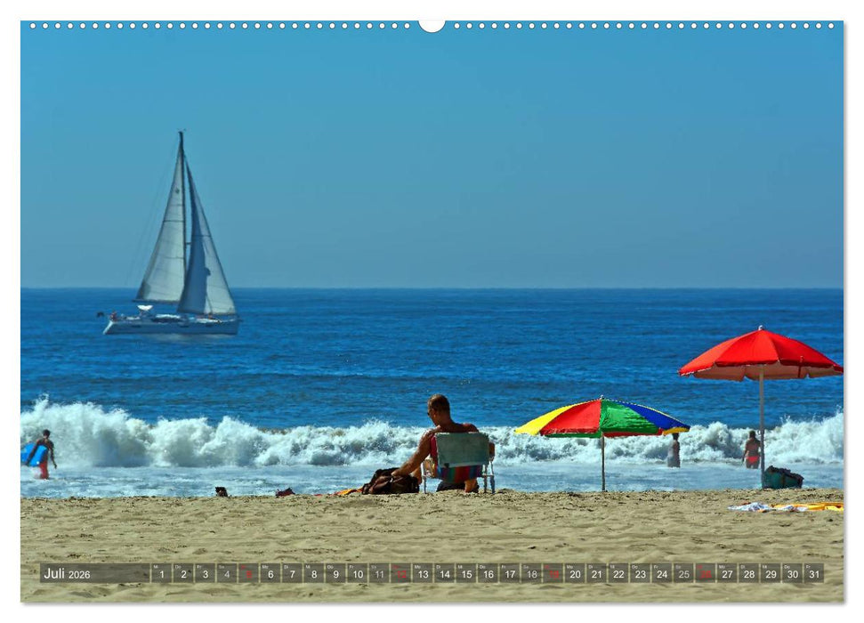 KALIFORNIEN Küstenimpressionen (CALVENDO Premium Wandkalender 2026)