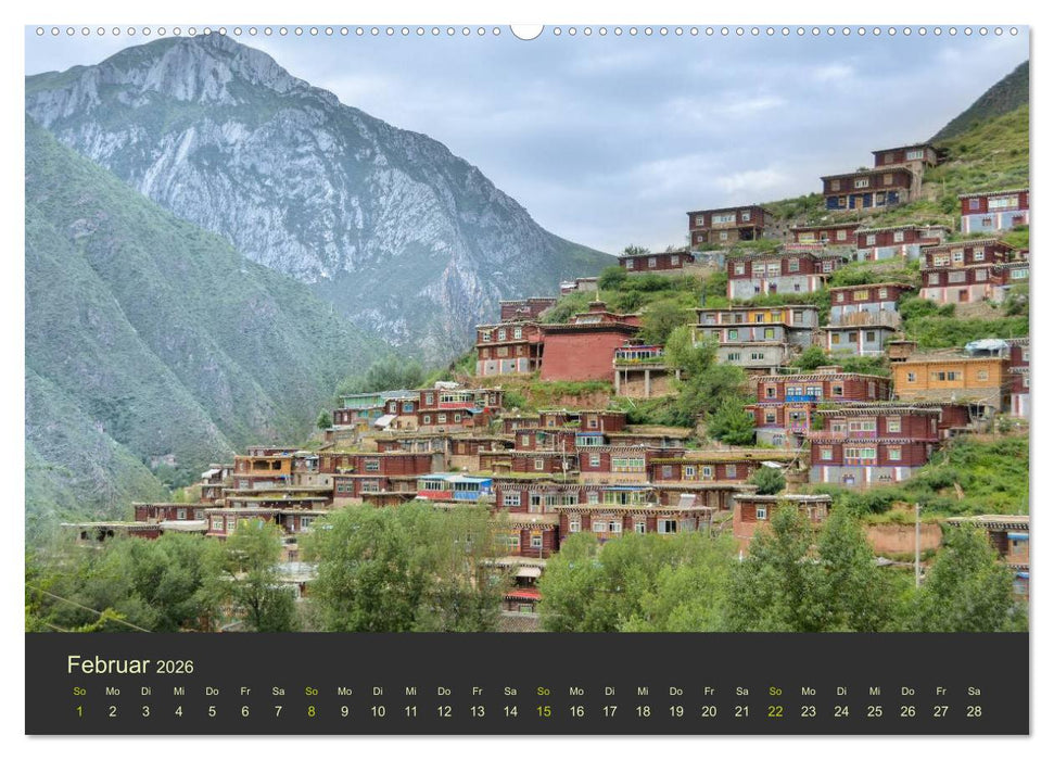 Kham - Tibets abgelegenes Hochland (CALVENDO Premium Wandkalender 2026)