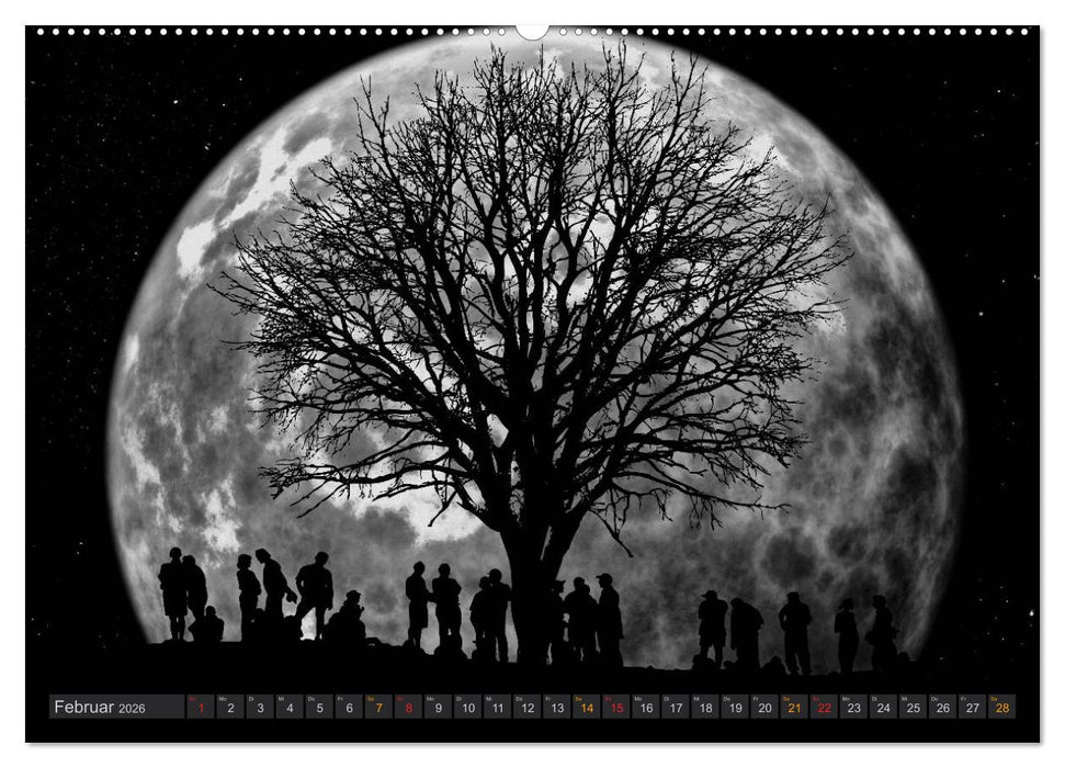 Sonne und Mond - faszinierend und anziehend (CALVENDO Premium Wandkalender 2026)
