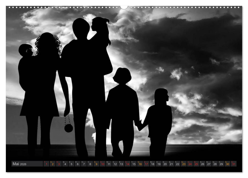 Sonne und Mond - faszinierend und anziehend (CALVENDO Premium Wandkalender 2026)