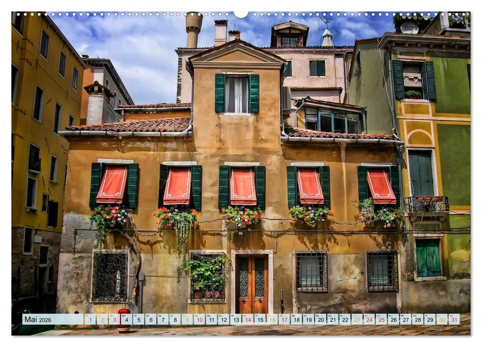 Venedig - sehr privat (CALVENDO Premium Wandkalender 2026)
