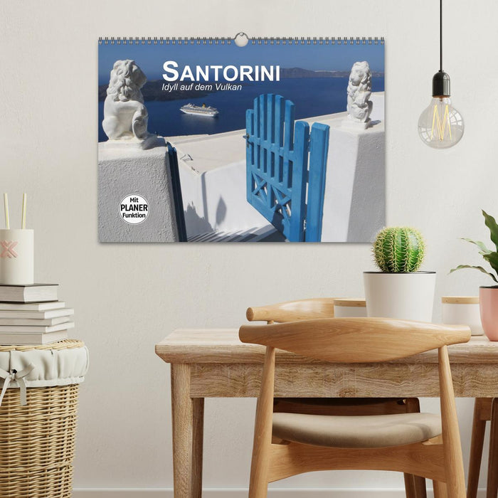 SANTORINI - Idyll auf dem Vulkan (CALVENDO Wandkalender 2026)