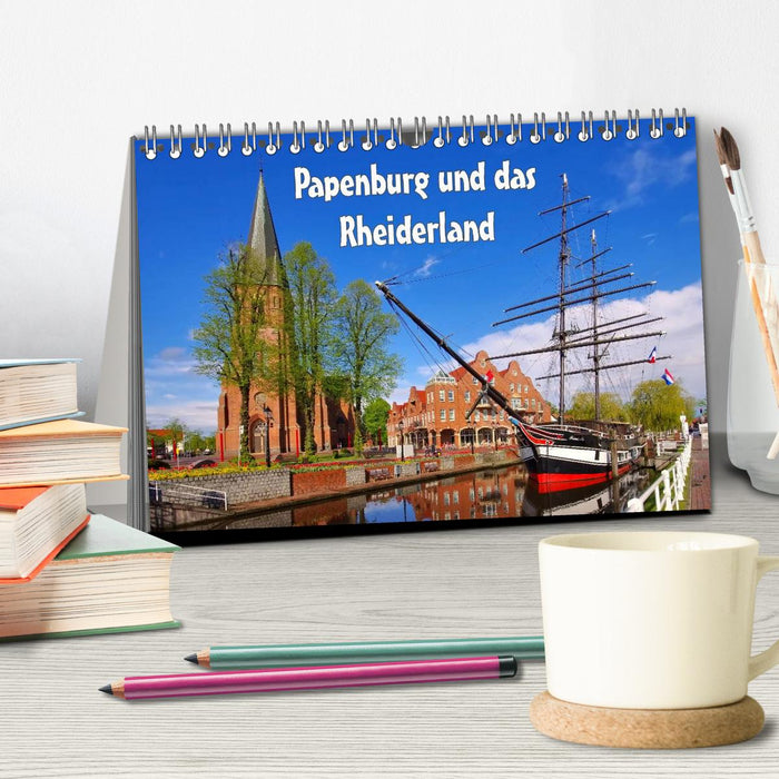 Papenburg und das Rheiderland (CALVENDO Wandkalender 2026)