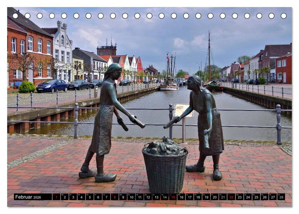 Papenburg und das Rheiderland (CALVENDO Wandkalender 2026)