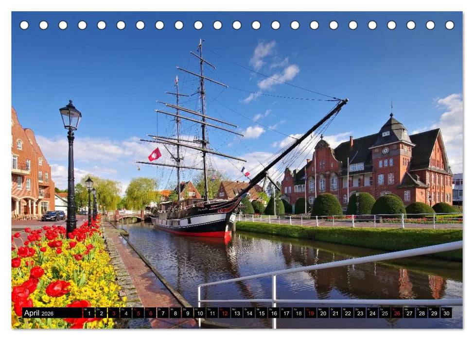Papenburg und das Rheiderland (CALVENDO Wandkalender 2026)