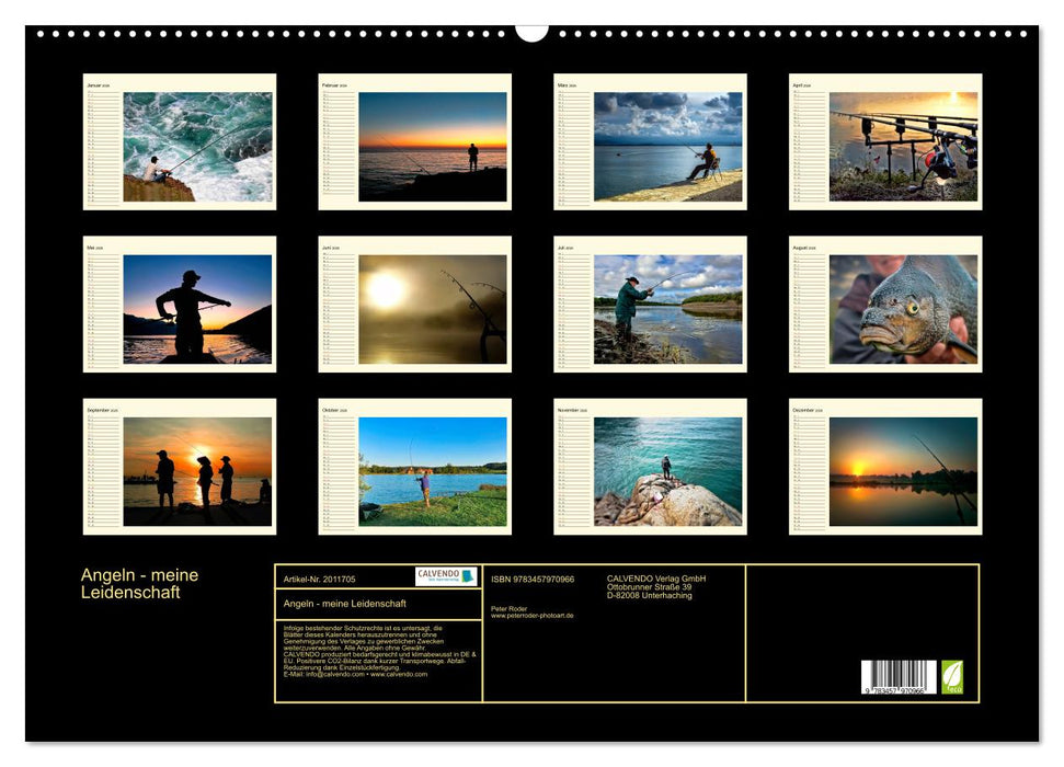 Angeln - meine Leidenschaft (CALVENDO Wandkalender 2026)