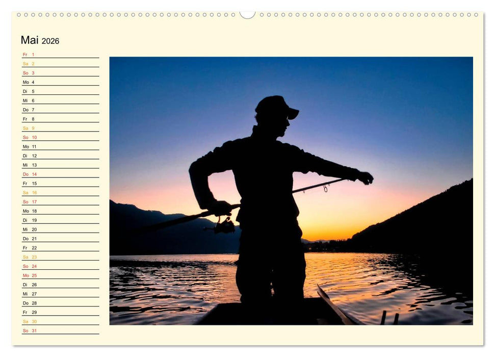 Angeln - meine Leidenschaft (CALVENDO Wandkalender 2026)