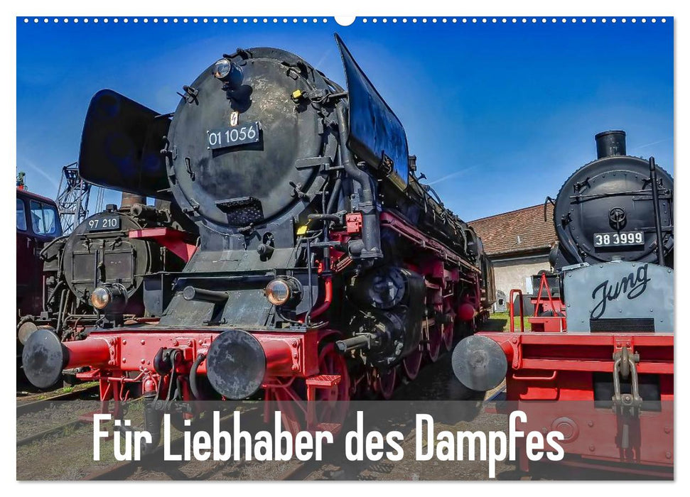 Für Liebhaber des Dampfes (CALVENDO Wandkalender 2026)