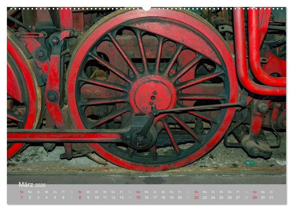 Für Liebhaber des Dampfes (CALVENDO Wandkalender 2026)