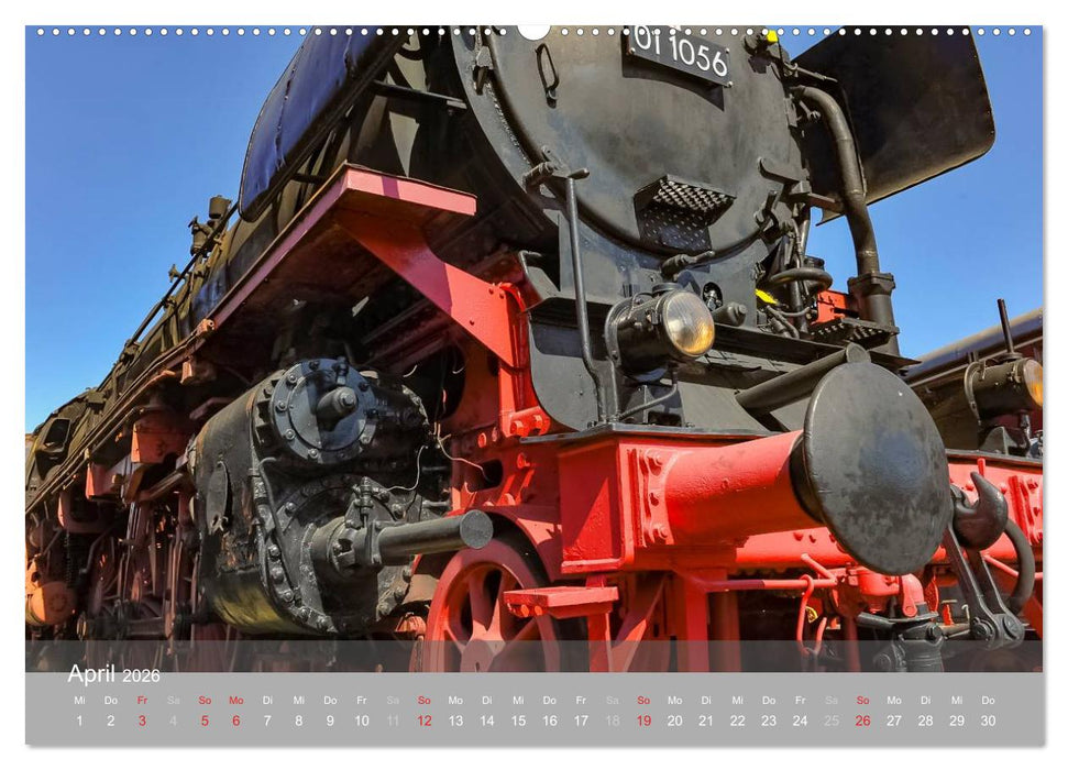 Für Liebhaber des Dampfes (CALVENDO Wandkalender 2026)