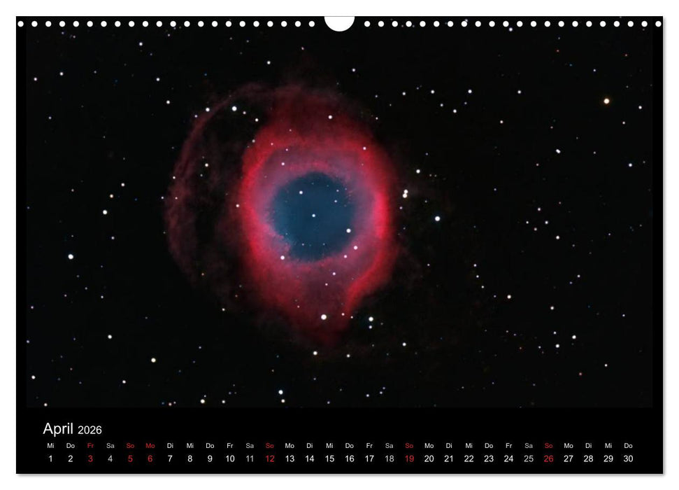 Die Galaxie im Garten (CALVENDO Wandkalender 2026)