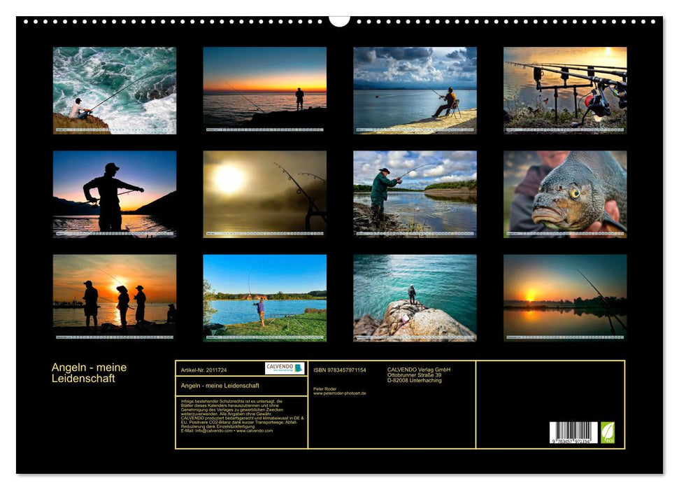 Angeln - meine Leidenschaft (CALVENDO Wandkalender 2026)