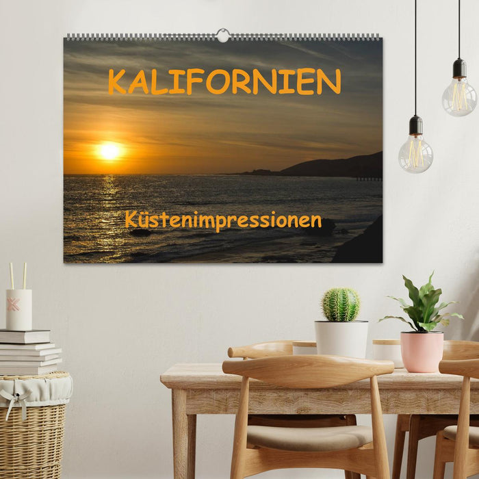 KALIFORNIEN Küstenimpressionen (CALVENDO Wandkalender 2026)