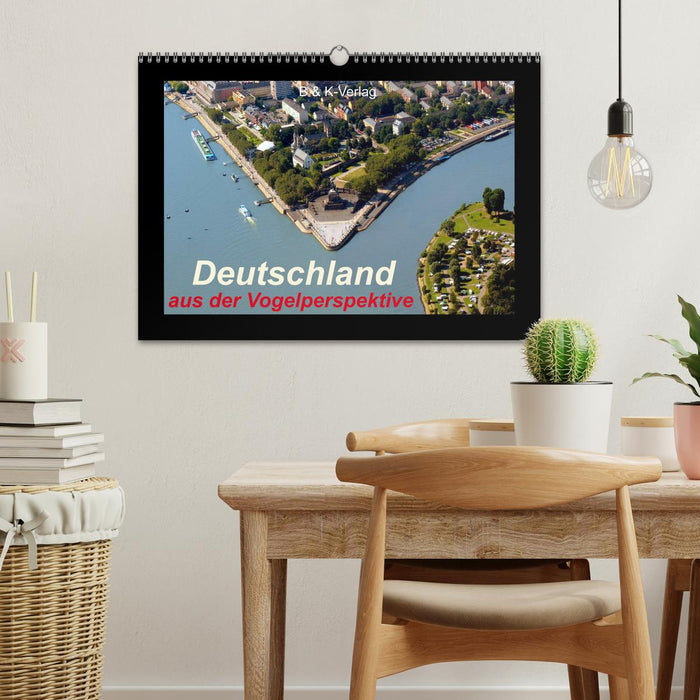 Deutschland aus der Vogelperspektive (CALVENDO Wandkalender 2026)