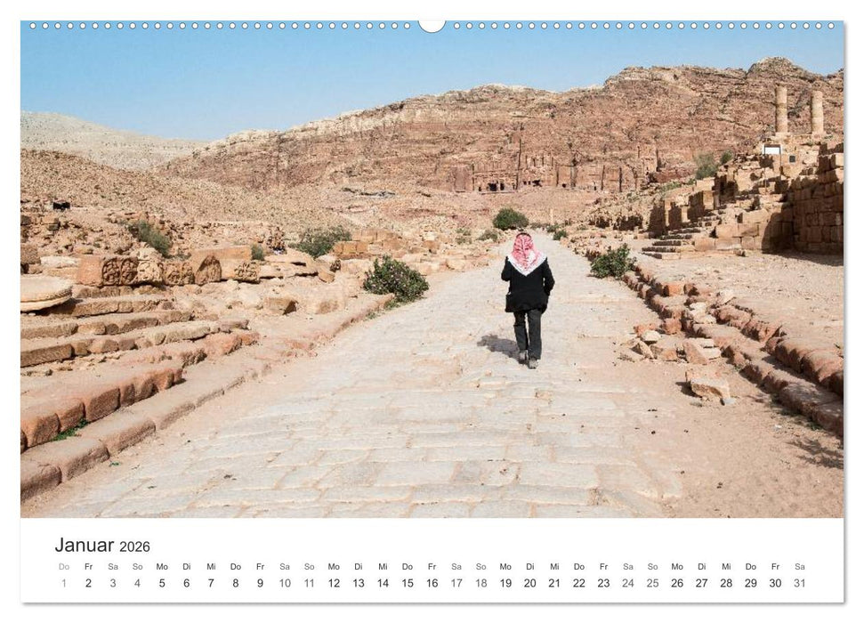 Jordanien - ein Land faszinierender Schönheit (CALVENDO Premium Wandkalender 2026)