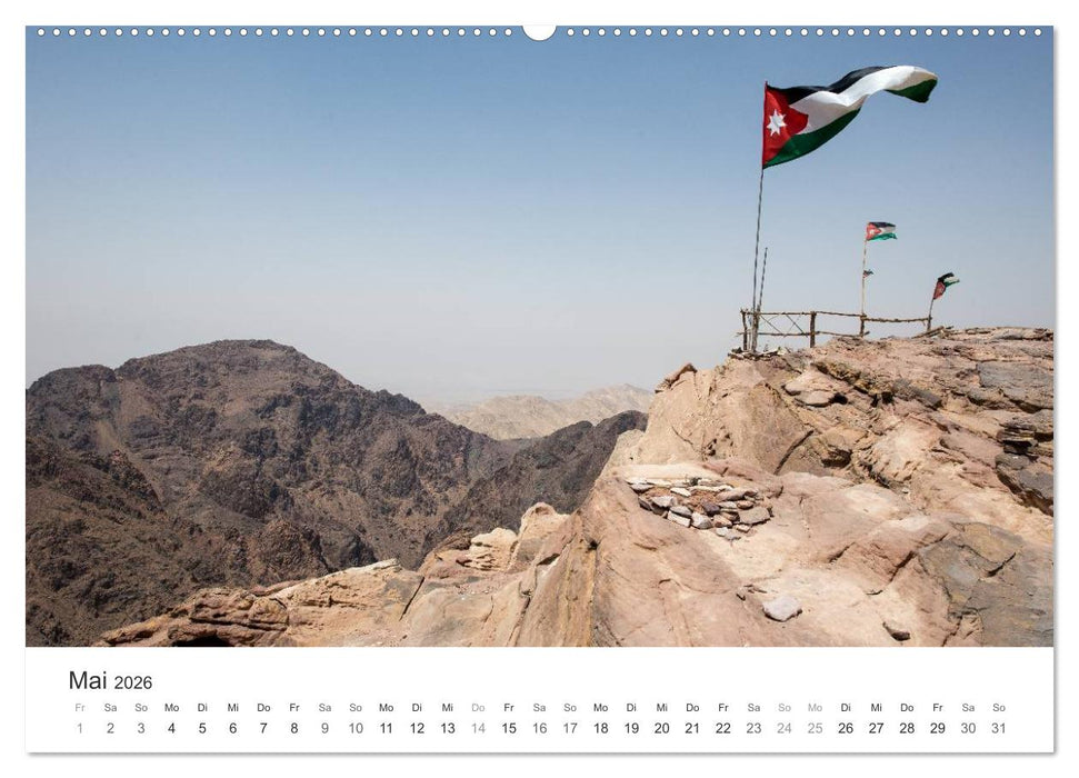 Jordanien - ein Land faszinierender Schönheit (CALVENDO Premium Wandkalender 2026)