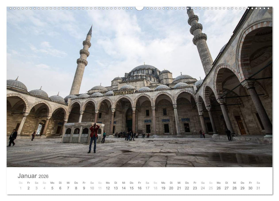Istanbul - zwischen Okzident und Orient (CALVENDO Premium Wandkalender 2026)