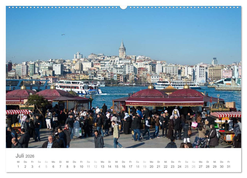 Istanbul - zwischen Okzident und Orient (CALVENDO Premium Wandkalender 2026)