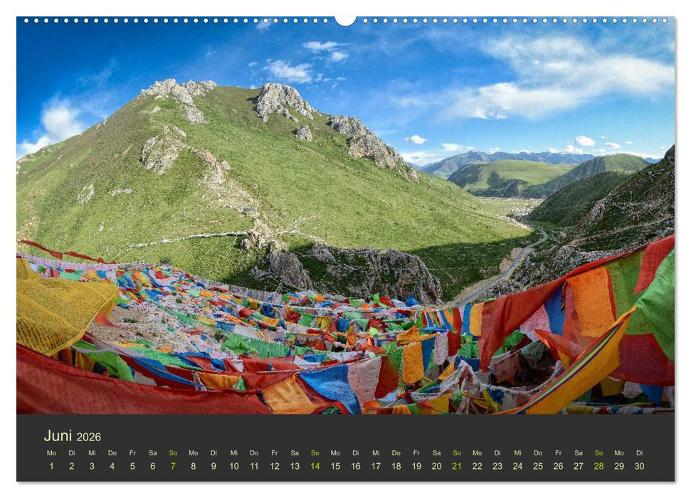 Kham - Tibets abgelegenes Hochland (CALVENDO Wandkalender 2026)