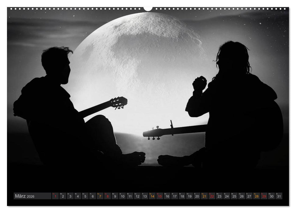 Sonne und Mond - faszinierend und anziehend (CALVENDO Wandkalender 2026)
