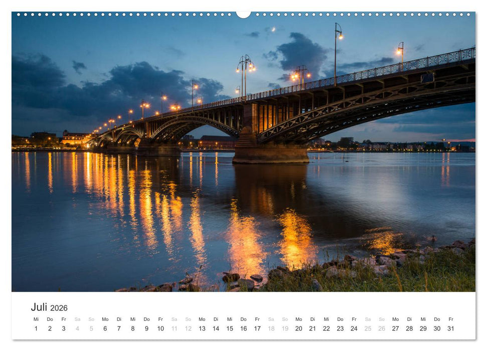 Du schönes Wiesbaden (CALVENDO Premium Wandkalender 2026)