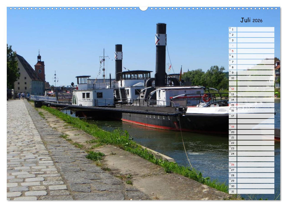 Regensburg erleben (CALVENDO Premium Wandkalender 2026)