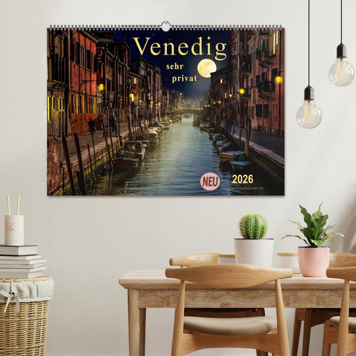 Venedig - sehr privat (CALVENDO Wandkalender 2026)