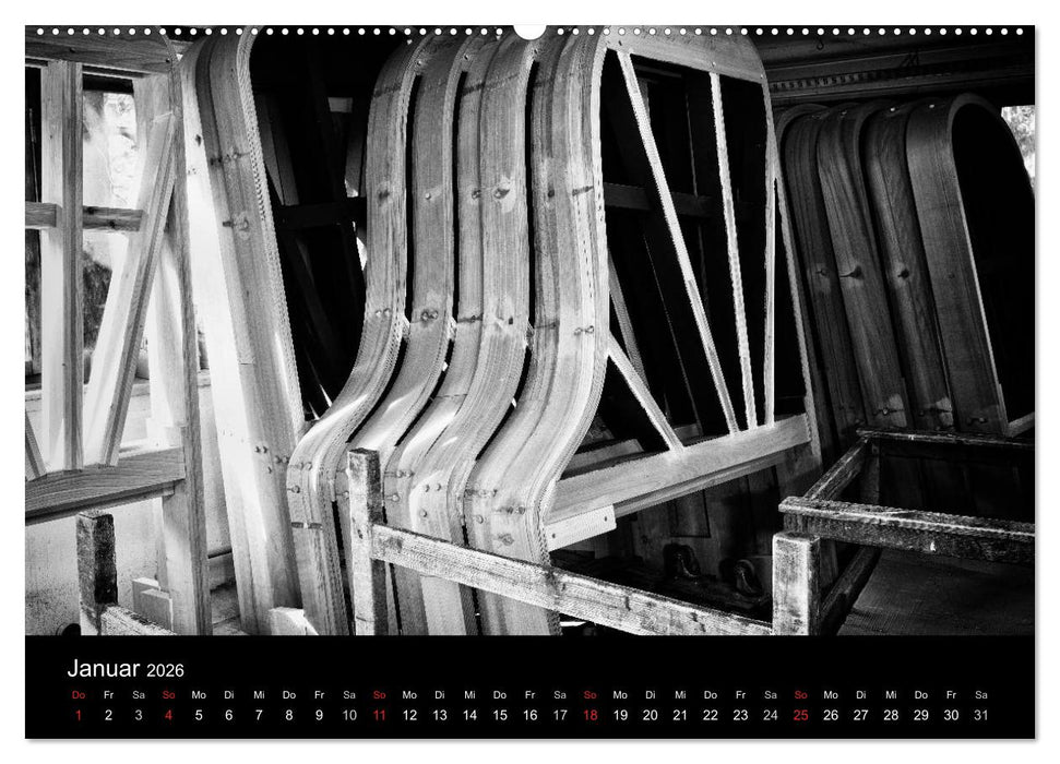 Klavierbau (CALVENDO Wandkalender 2026)