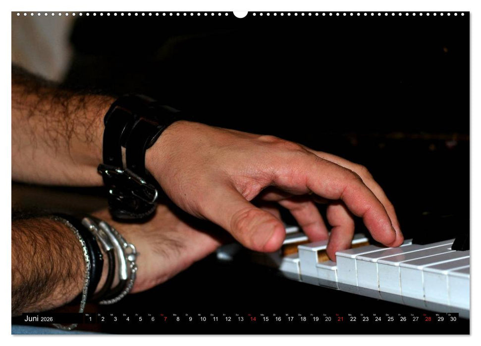 Klangbilder des Jazz (CALVENDO Premium Wandkalender 2026)