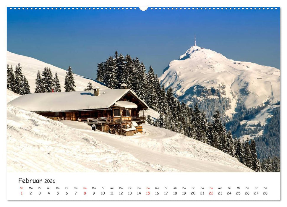 Kitzbühel. Die Stadt im Herz der Alpen (CALVENDO Premium Wandkalender 2026)