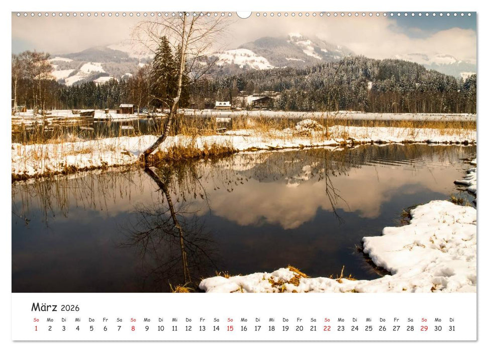 Kitzbühel. Die Stadt im Herz der Alpen (CALVENDO Premium Wandkalender 2026)