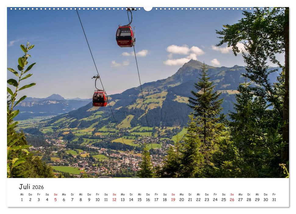 Kitzbühel. Die Stadt im Herz der Alpen (CALVENDO Premium Wandkalender 2026)