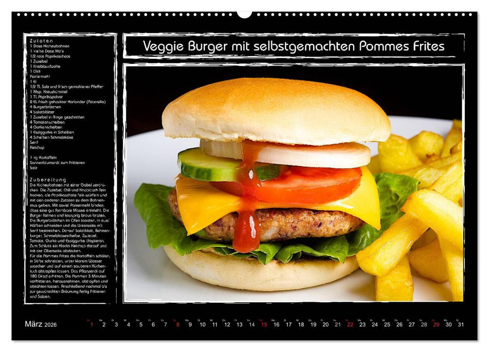 Rund um Veggie (CALVENDO Premium Wandkalender 2026)
