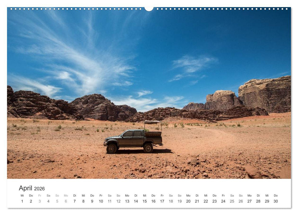 Jordanien - ein Land faszinierender Schönheit (CALVENDO Wandkalender 2026)
