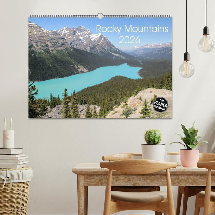 Rocky Mountains 2026 (CALVENDO Wandkalender 2026)
