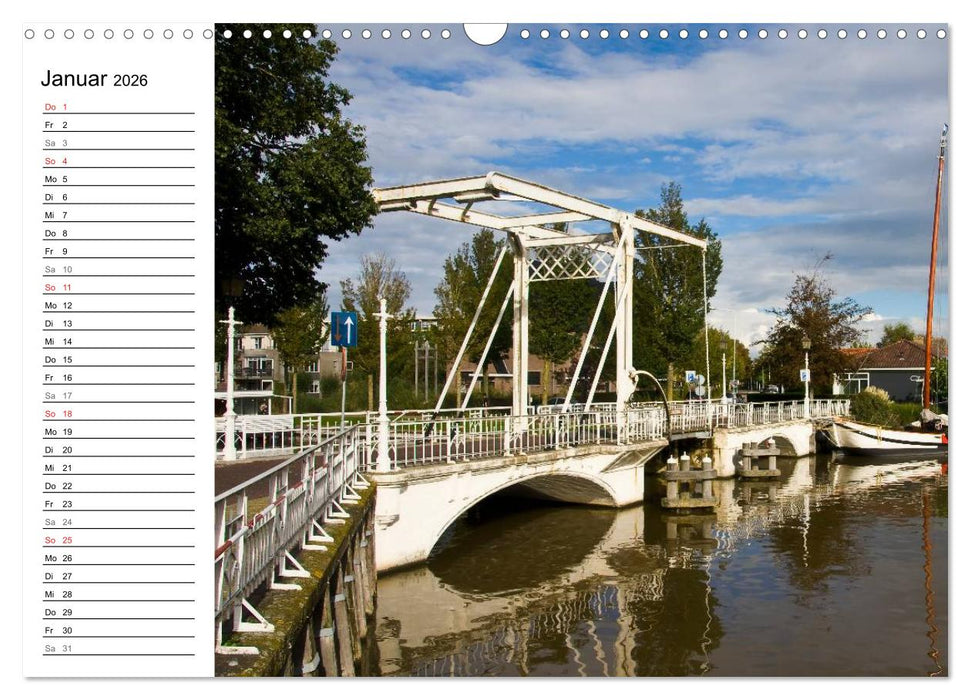 Friesland - Fryslan (CALVENDO Wandkalender 2026)