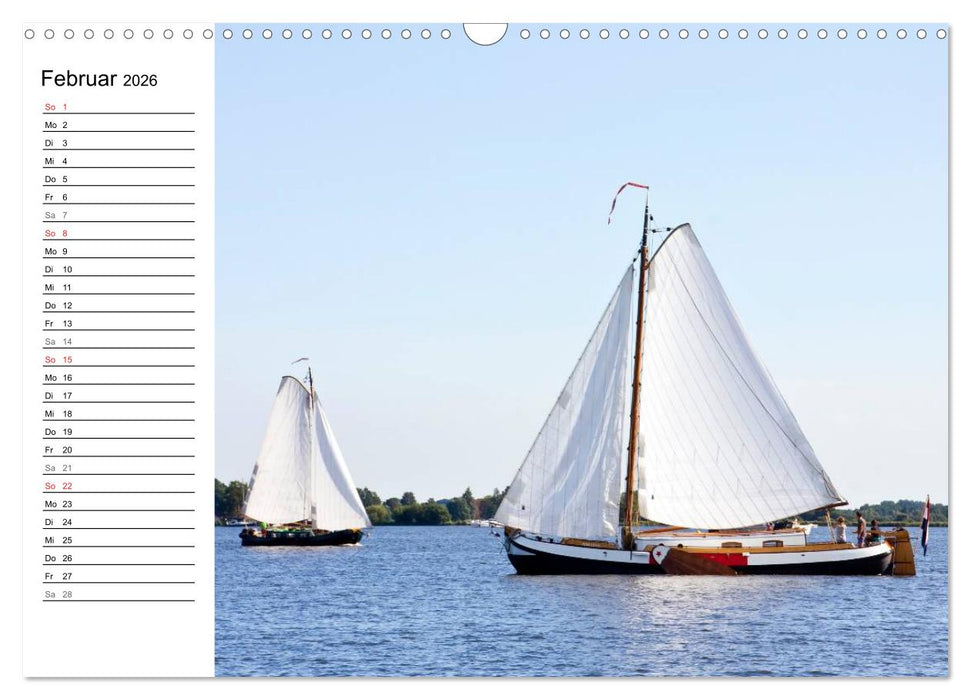 Friesland - Fryslan (CALVENDO Wandkalender 2026)
