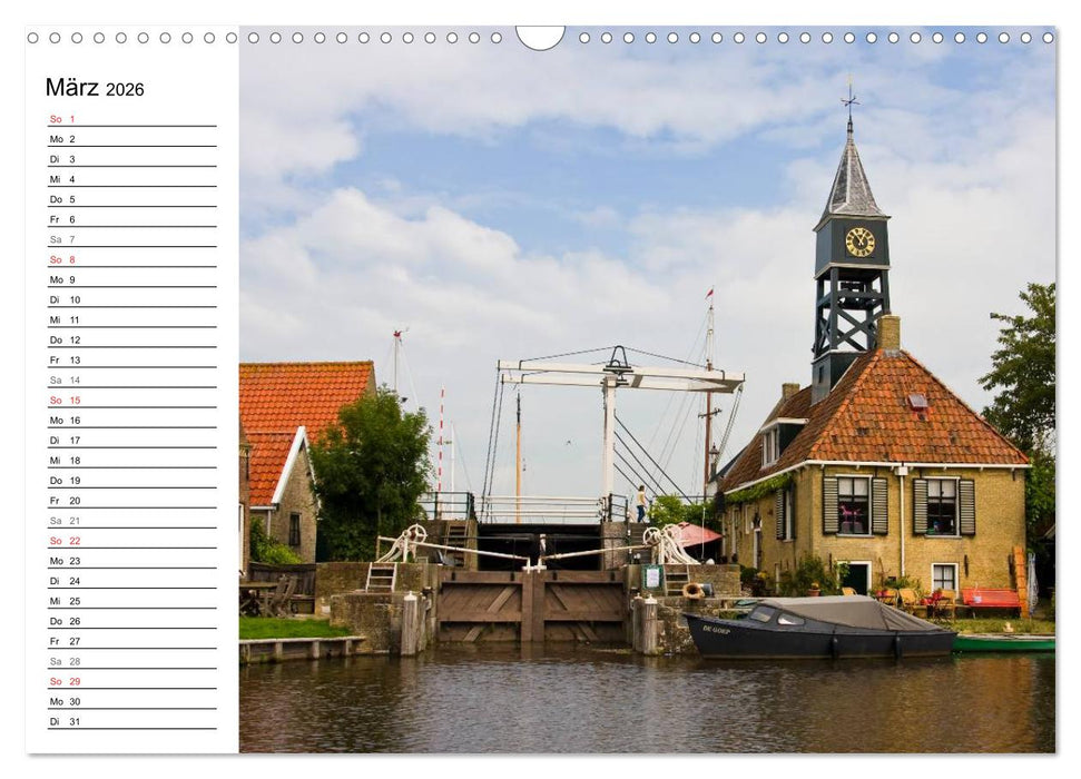 Friesland - Fryslan (CALVENDO Wandkalender 2026)