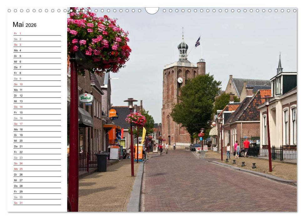Friesland - Fryslan (CALVENDO Wandkalender 2026)